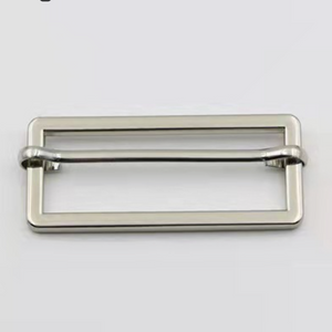 Flat threading metal slider
