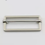 Flat threading metal slider