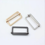 Flat threading metal slider