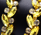 Custom Colors Precious Glass Rhinestone Chain Trim for Clothes/shoes/bags Accessories
