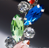 Custom Colors Precious Glass Rhinestone Chain Trim for Clothes/shoes/bags Accessories