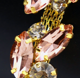 Custom Colors Precious Glass Rhinestone Chain Trim for Clothes/shoes/bags Accessories