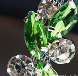 Custom Colors Precious Glass Rhinestone Chain Trim for Clothes/shoes/bags Accessories