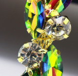 Custom Colors Precious Glass Rhinestone Chain Trim for Clothes/shoes/bags Accessories