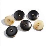 {2025 NEW}Resin Horn Pattern Metal Buttons