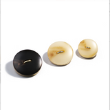 {2025 NEW}Resin Horn Pattern Metal Buttons