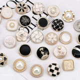 {2025 New} Electroplated sewing ABS buttons