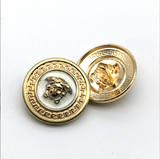 {2025 New)Vintage Versace Black Medusa Buttons