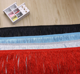 Lurex threading fringe