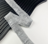Lurex threading fringe