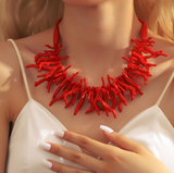 {2026 NEW}exaggerated acrylic beaded necklace womens fashion