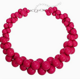 {2026 NEW}exaggerated acrylic beaded necklace womens fashion