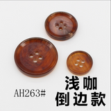 {2026 NEW} Real horn buttons with round thin RIM