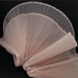 {2026 NEW}Accordion Pleated Stiff Mesh Fabric