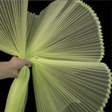 {2026 NEW}Accordion Pleated Stiff Mesh Fabric