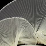 {2026 NEW}Accordion Pleated Stiff Mesh Fabric