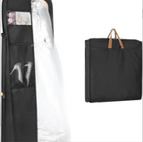 {2026 NEW} Wedding Dress Garment Bag with Zipper Closure and Shoe Pockets