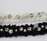 {2026 NEW} Decoration trims with pearl and rhinestone