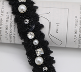 {2026 NEW} Decoration trims with pearl and rhinestone