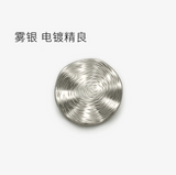 {2026 NEW}textured swirl face and a stippled back plate shank buttons