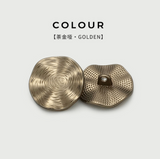 {2026 NEW}textured swirl face and a stippled back plate shank buttons
