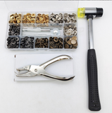{2026 NEW}Metal Snap Fastener Kit with Setting Tools-120sets