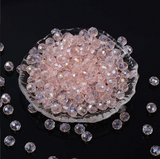 {2026 NEW} Faceted crystal glass loose beads in assorted colors