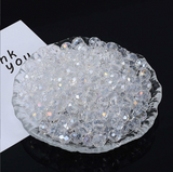 {2026 NEW} Faceted crystal glass loose beads in assorted colors