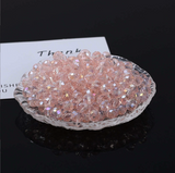 {2026 NEW} Faceted crystal glass loose beads in assorted colors