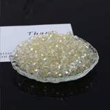 {2026 NEW} Faceted crystal glass loose beads in assorted colors