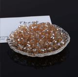 {2026 NEW} Faceted crystal glass loose beads in assorted colors