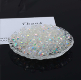 {2026 NEW} Faceted crystal glass loose beads in assorted colors