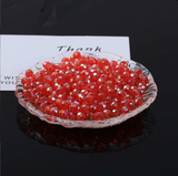 {2026 NEW} Faceted crystal glass loose beads in assorted colors
