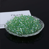 {2026 NEW} Faceted crystal glass loose beads in assorted colors