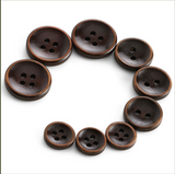 NEW - Weathered Stained Wooden Button
