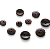 NEW - Weathered Stained Wooden Button