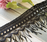 Cameo Guipure Fringing
