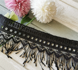 Cameo Guipure Fringing