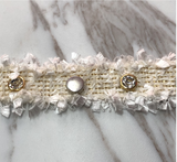Clarissa Ornate Trim Cream