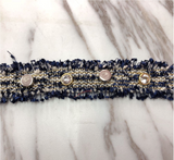 Clarissa Ornate Trim Cream