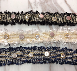 Clarissa Ornate Trim Cream