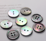 Natural Black MOP buttons