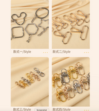 Sequare Push Gate swivel Hooks - Dog clips
