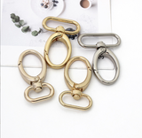 Oval Push Gate  swivel Hooks - Dog clips