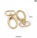 Oval Push Gate  swivel Hooks - Dog clips