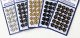 2pcs metal snaps
