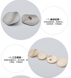 Cloud shape shank buttons