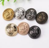 Stand Tall Military button