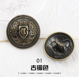 Stand Tall Military button
