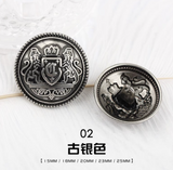 Stand Tall Military button